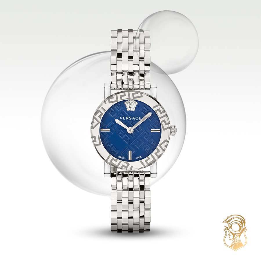 đồng hồ nữ Versace Greca Glass Bracelet Watch 32mm
