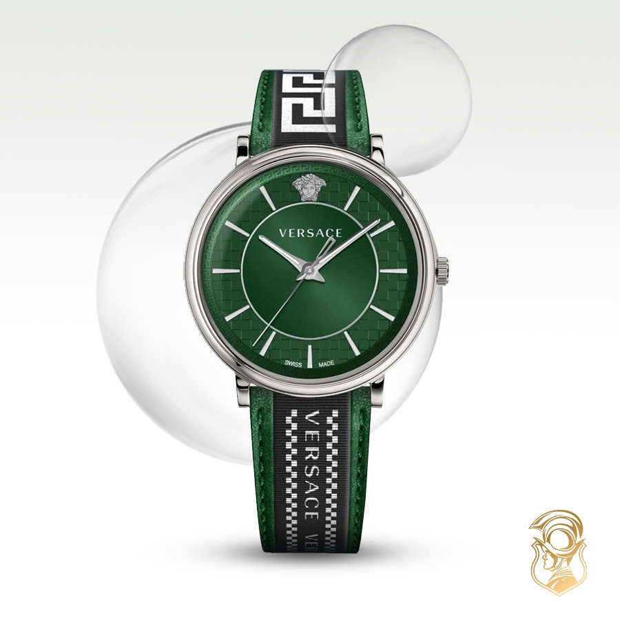 đồng hồ nam Versace V-Circle Watch 42mm