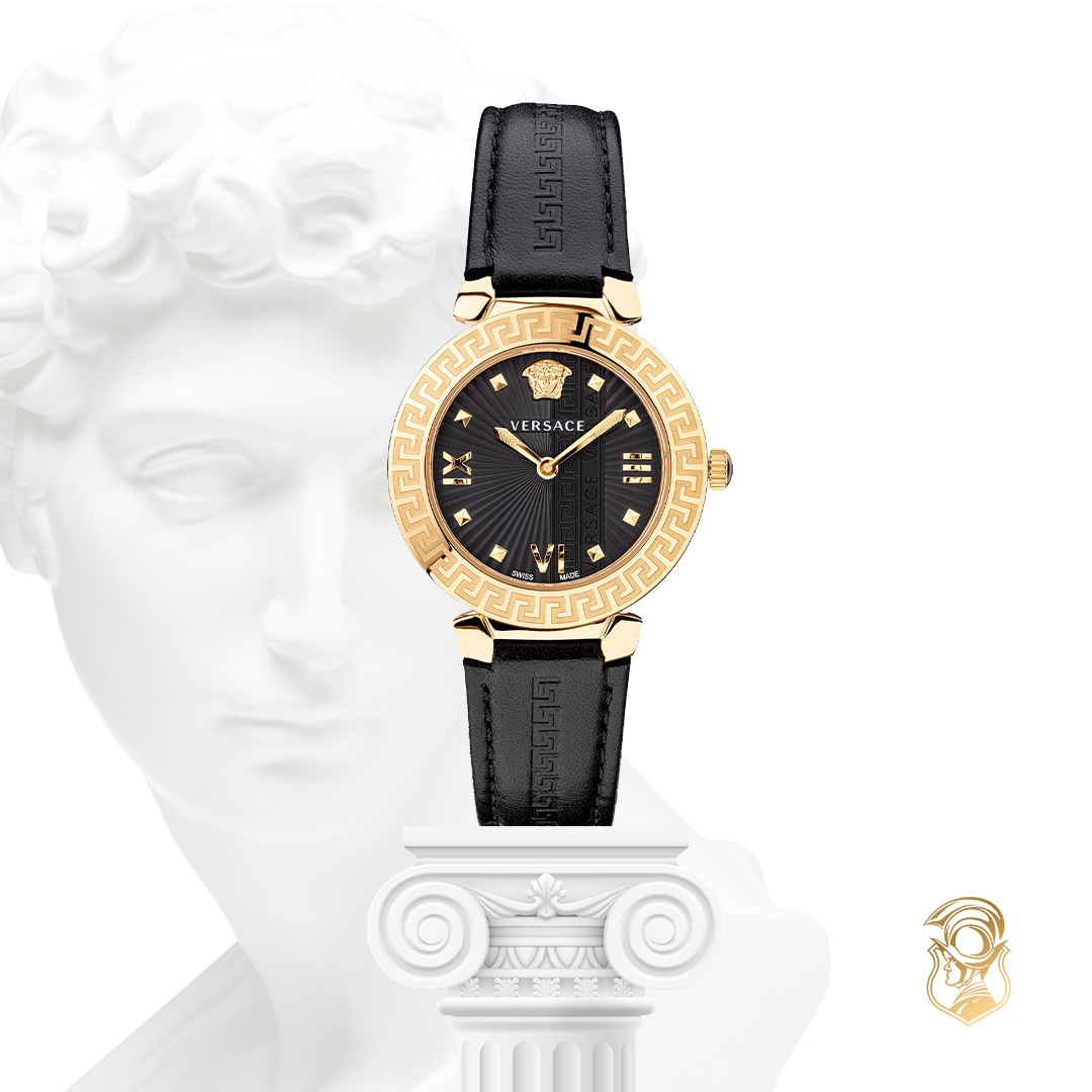 MSP: 97380 Versace Greca Icon Wrist Watch 36mm 31,670,000