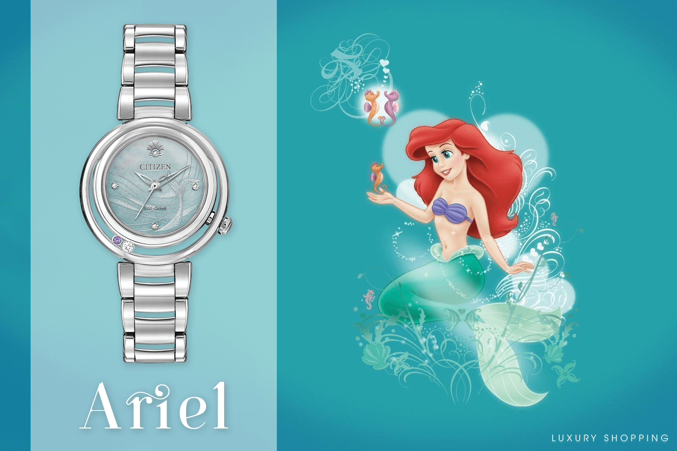 Citizen Disney Princess Diamond - Ariel (The Little Mermaid)