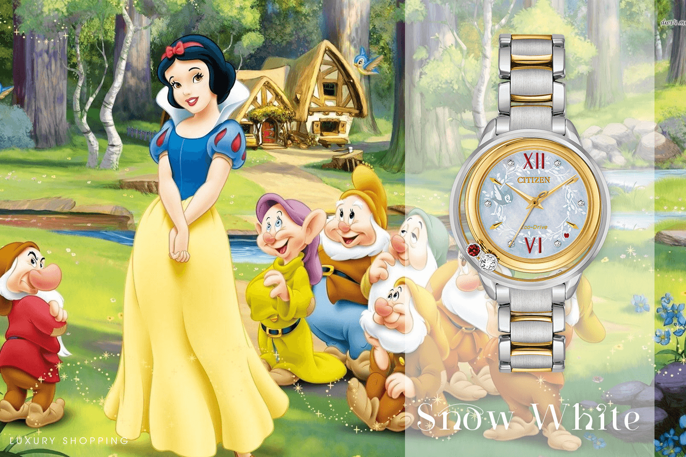Citizen Disney Princess Diamond - Snow White Limited (Snow White and the Seven Dwarfs)