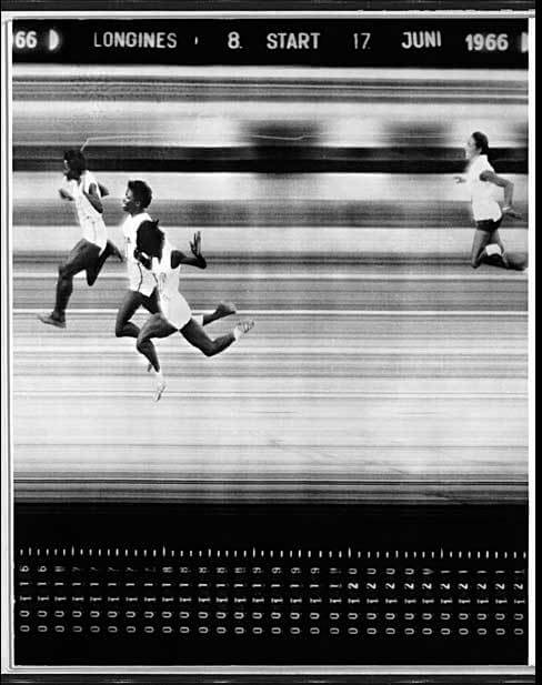 Longines sử dụng 'Photogines' của mình tại Thế vận hội năm 1960.