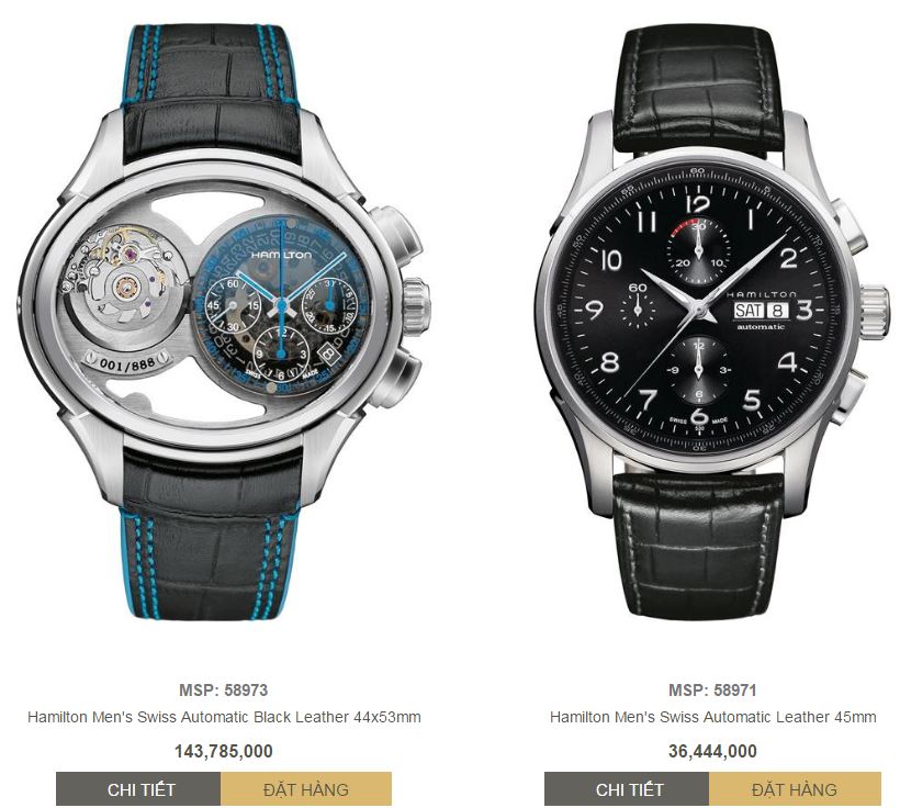 Lịch sử thương hiệu đồng hồ Hamilton - Công nghệ Mỹ chất lượng Thụy Sỹ