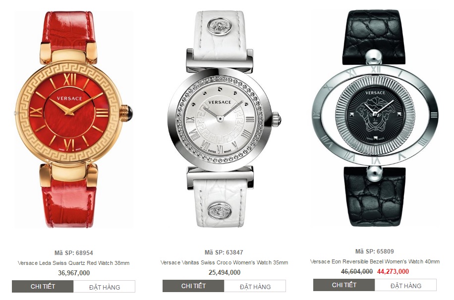 Đồng hồ Versace nữ - Luxury Shopping