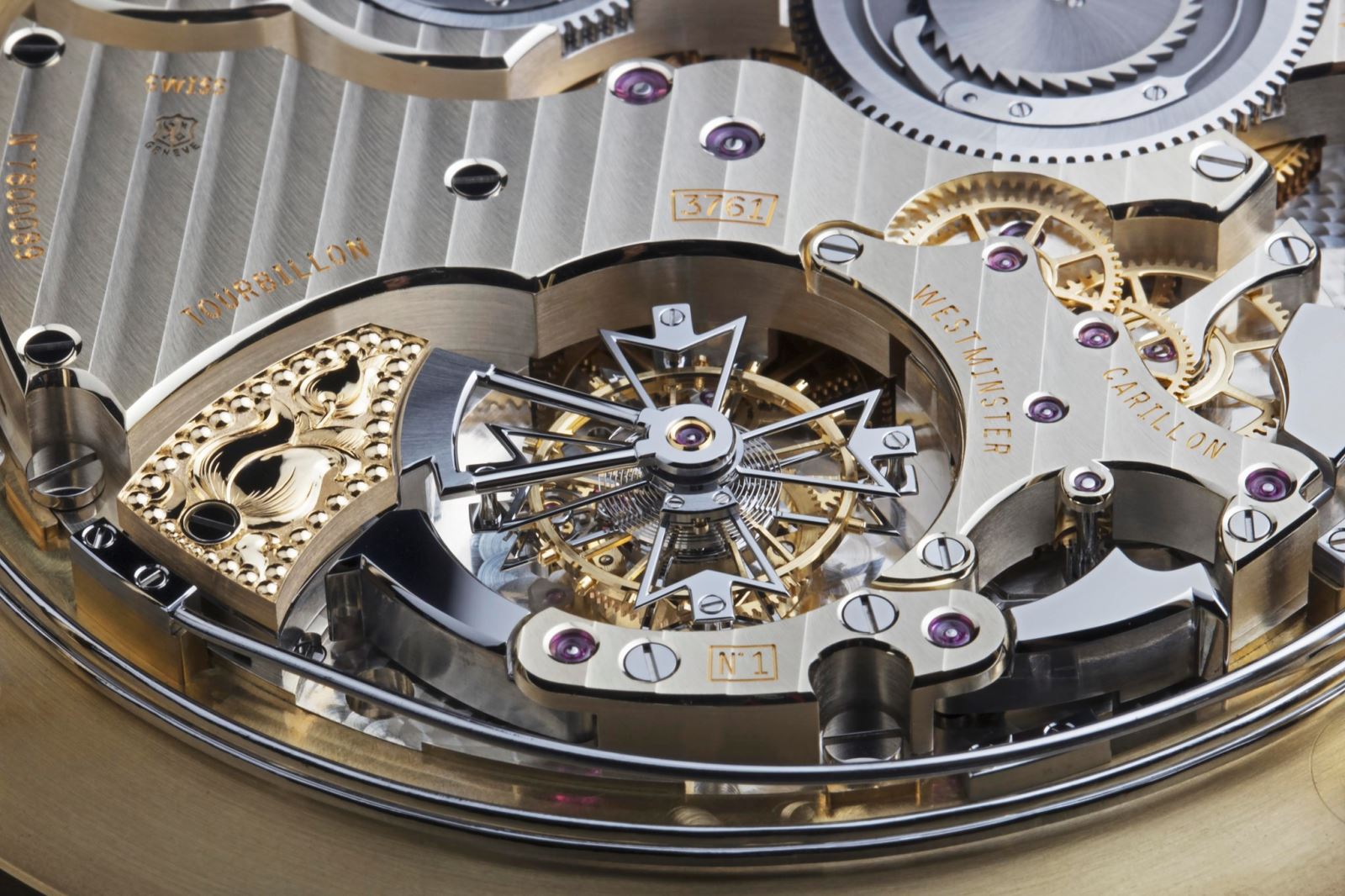 bộ máy cơ tourbillon đồng hồ cao cấp fine watchmaking 
