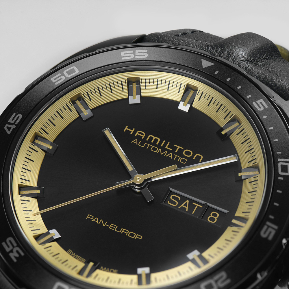 Hamilton Capsule American Classic Pan Europ Watch new