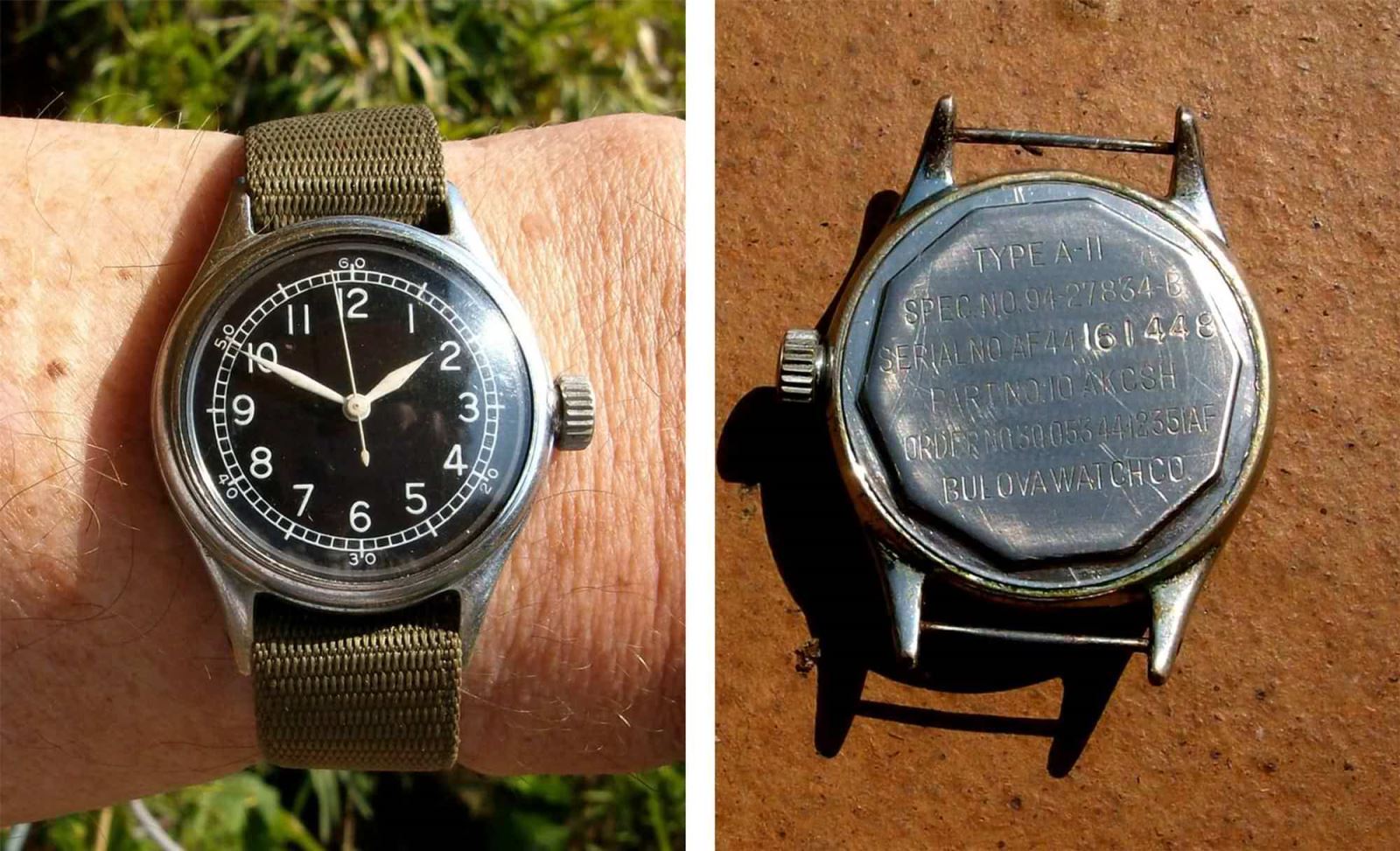 đồng hồ quân đội Bulova Type A-11