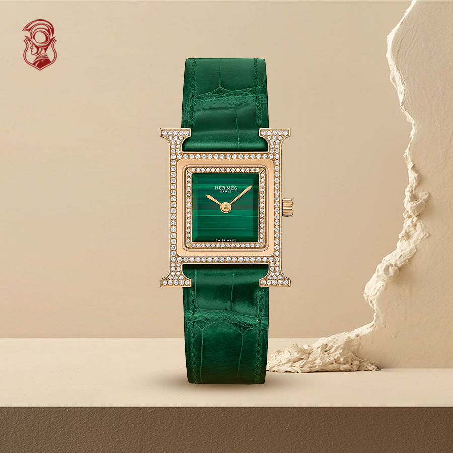 Hermes Heure H Watch 21 X 21 Mm