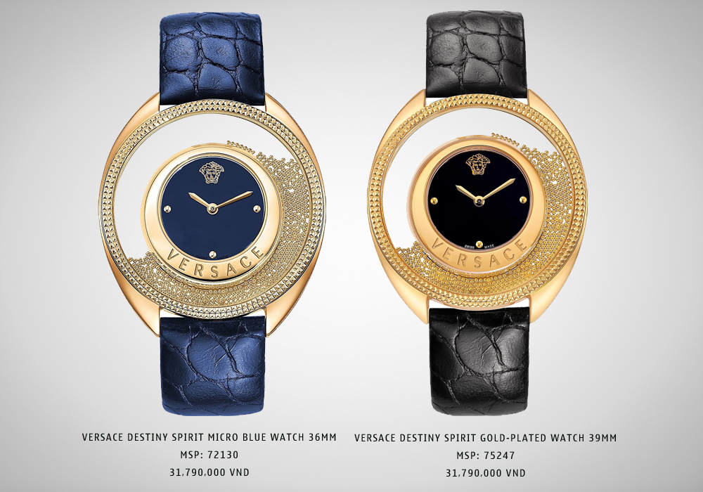 bộ sưu tập đồng hồ Versace Destiny 