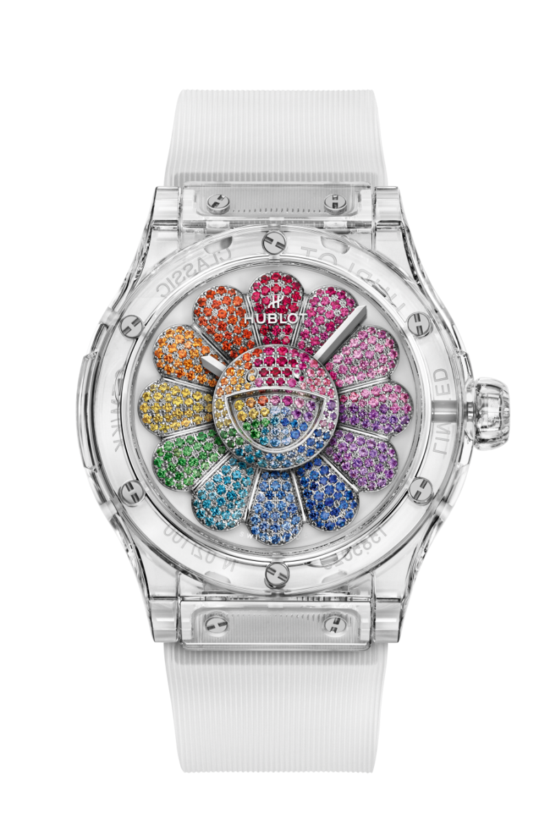 đồng hồ hublot classic Limited-Edition Classic Fusion Takashi Murakami Sapphire Rainbow