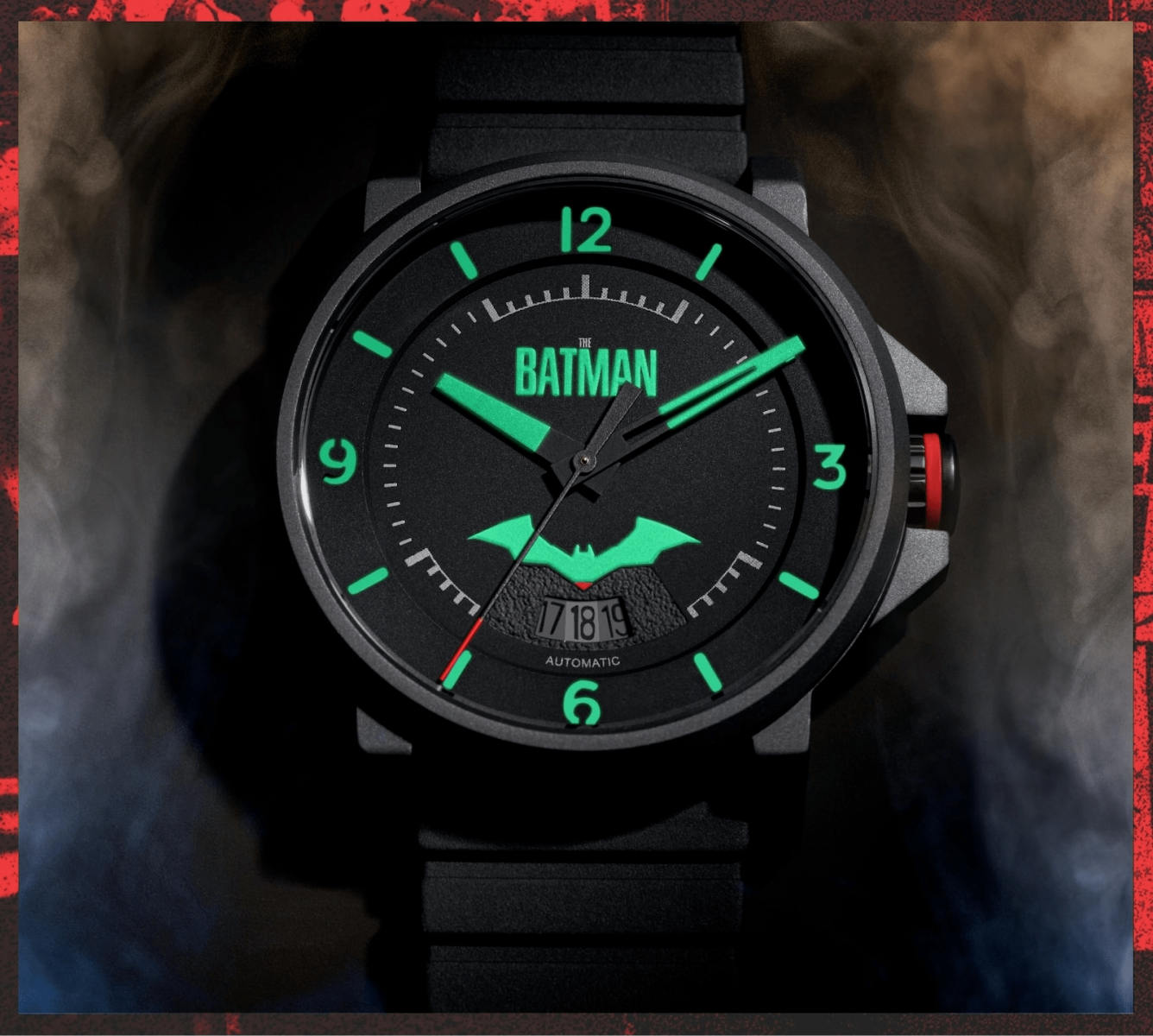 đồng hồ fossil batman automatic LE1142SET