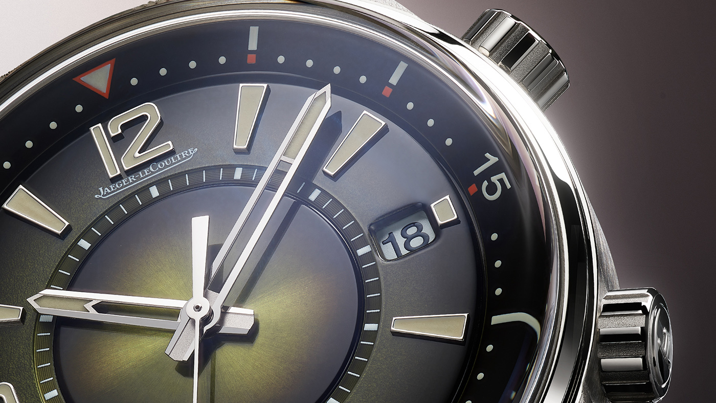 đồng hồ jaeger-lecoultre polaris date màu xanh lá mới 