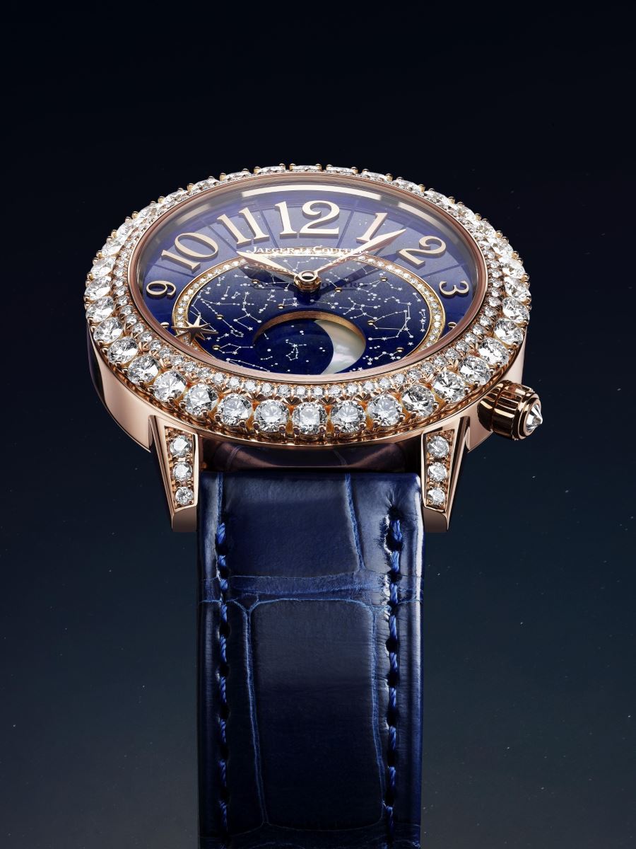 đồng hồ nữ kim cương Jaeger-LeCoultre Rendez-Vous Dazzling Moon Lazura