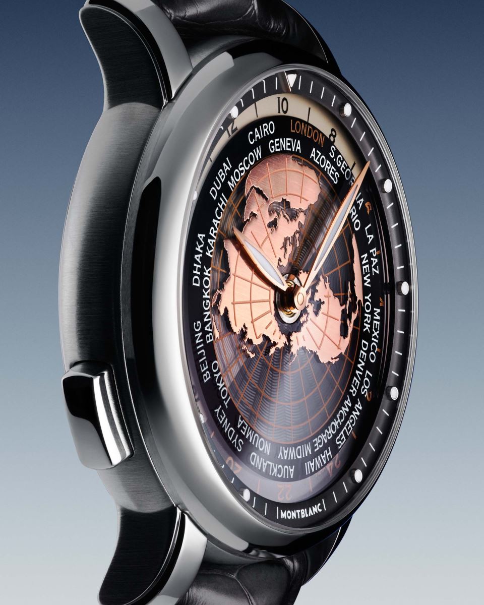 đồng hồ worldtimer montblanc phiên bản 2022
