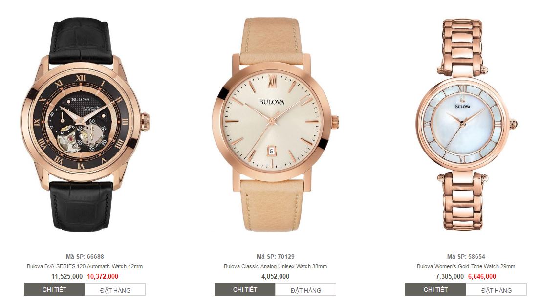 đồng hồ Bulova - Luxury Shopping