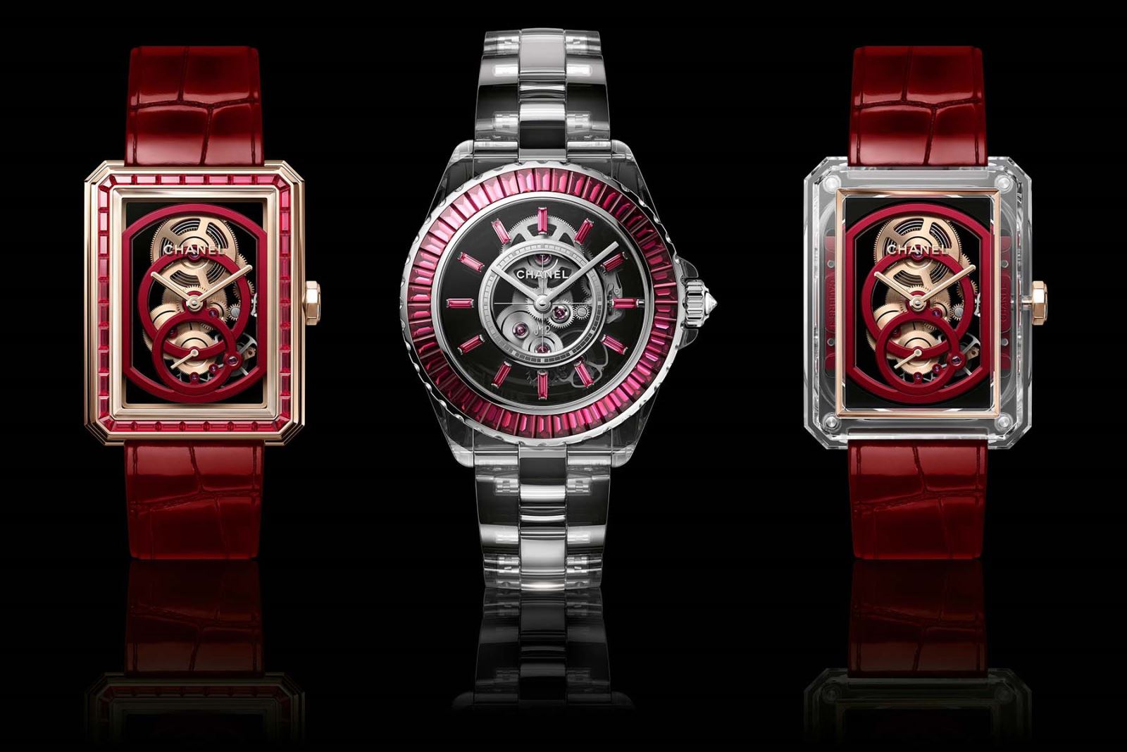 bộ sưu tập đồng hồ chanel màu đỏ ra mắt dịp tết năm 2022