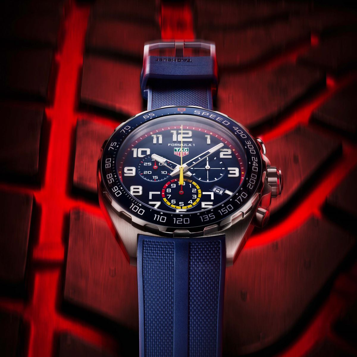 mặt số đồng hồ chronograph tag heuer formula 1 red bull racing special edition 2022