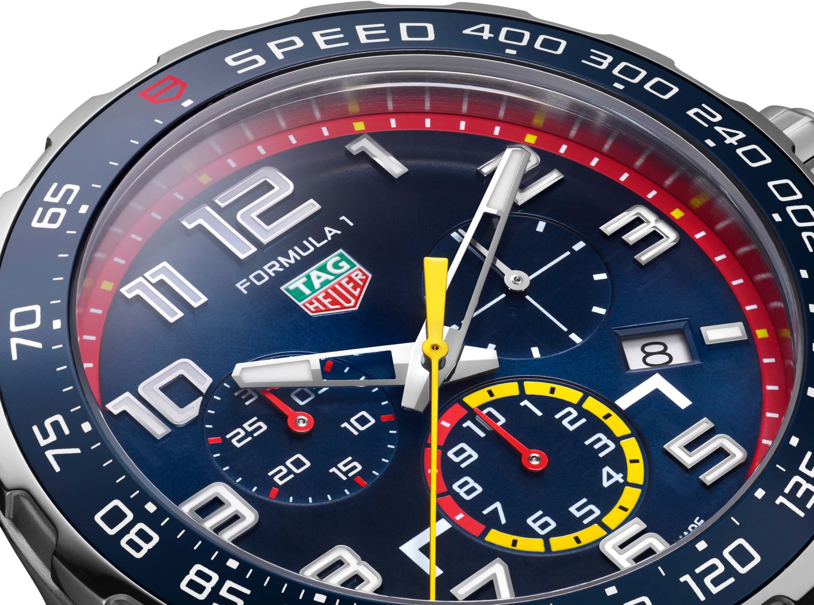 mặt số đồng hồ chronograph tag heuer formula 1 red bull racing special edition 2022