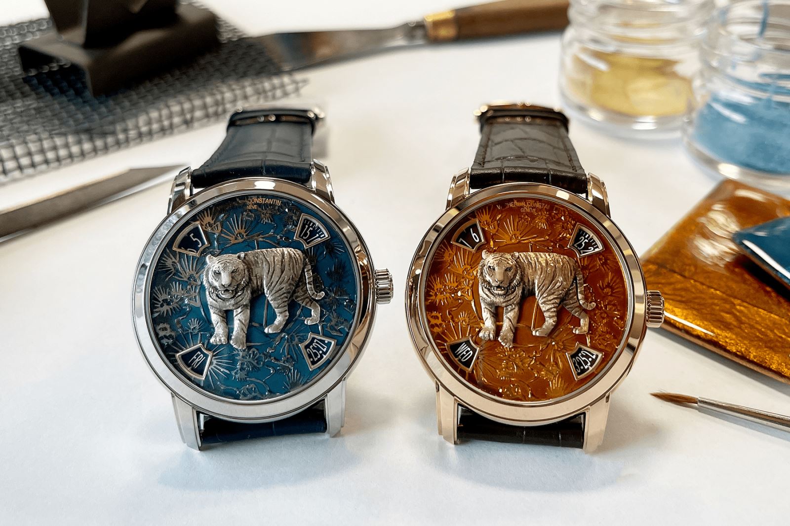 đồng hồ con hổ vacheron constantin MÉTIERS D'ART THE LEGEND OF THE CHINESE ZODIAC - YEAR OF THE TIGER