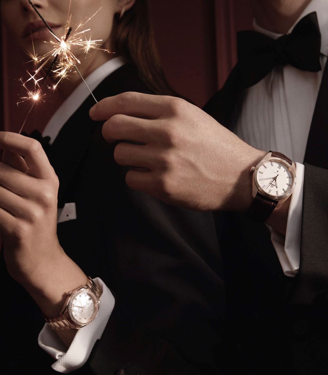 đồng hồ cặp đôi cao cấp OMEGA 2020