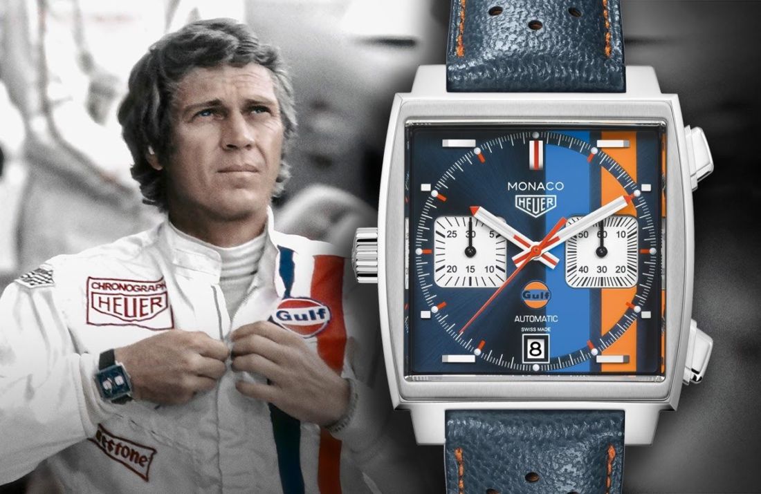 Đồng hồ TAG Heuer Monaco và Steve McQueen trong Le Mans (1971)