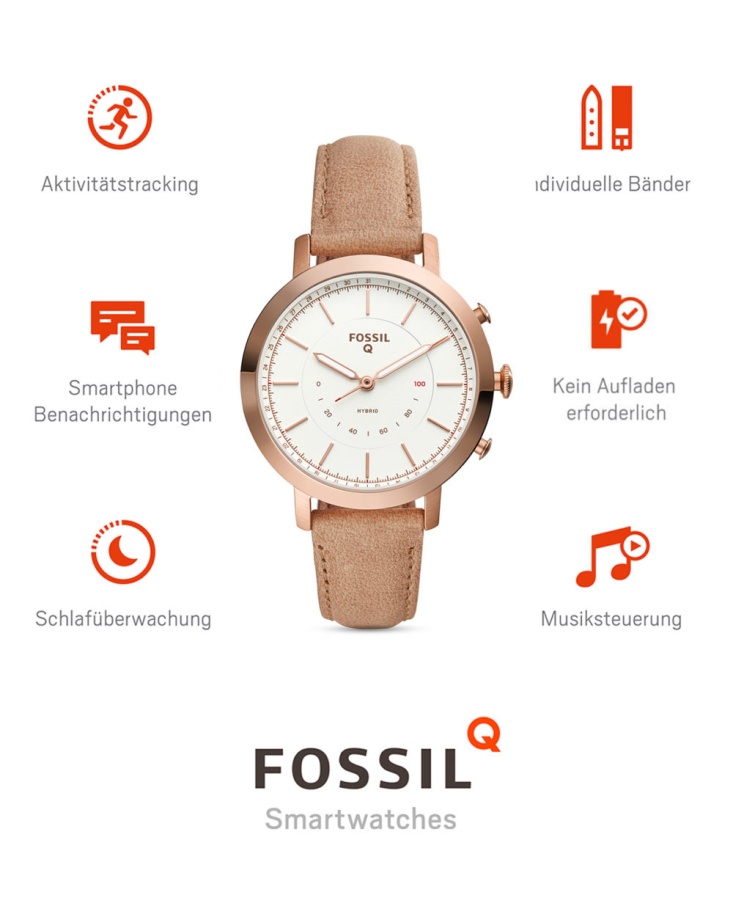 đồng hồ thông minh Fossil Q Neely Hybrid