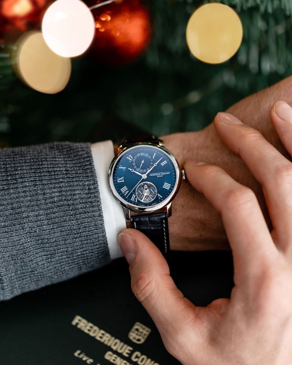 đồng hồ frederique constant quà tặng giáng sinh cao cấp