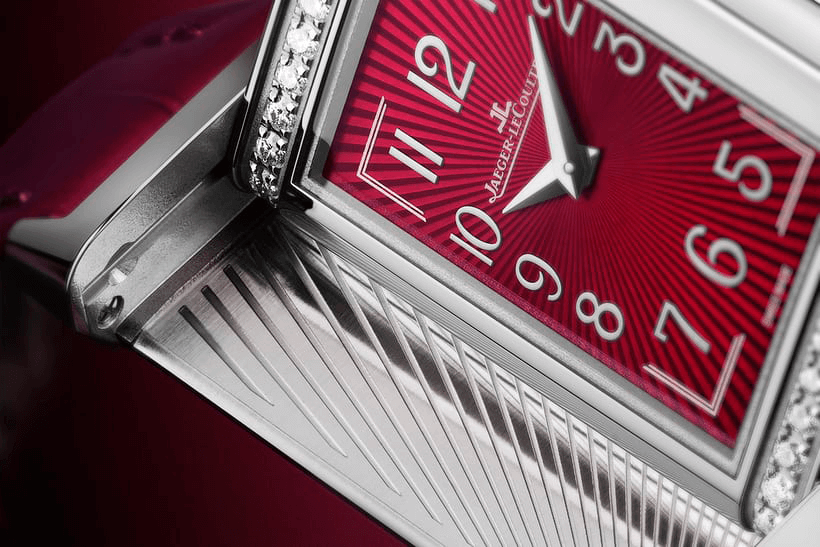 đồng hồ jaeger-lecoultre nữ màu đỏ rượu reverso 2020
