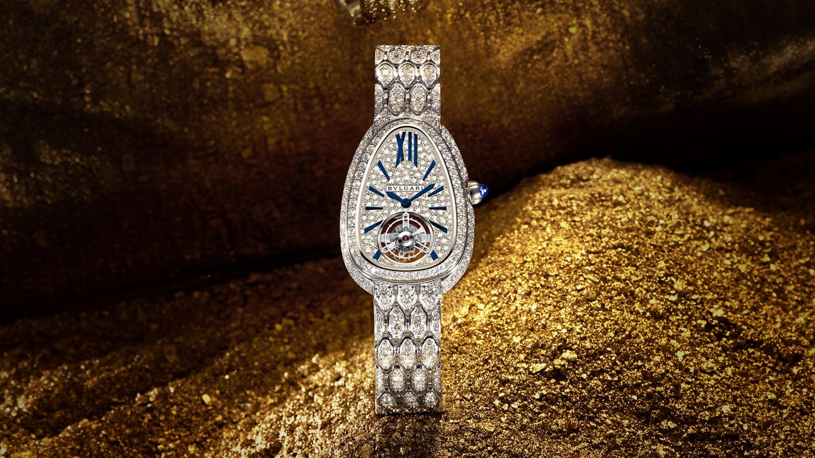 đồng hồ nữ kim cương Bvlgari ra mắt vào tháng 1 năm 2020