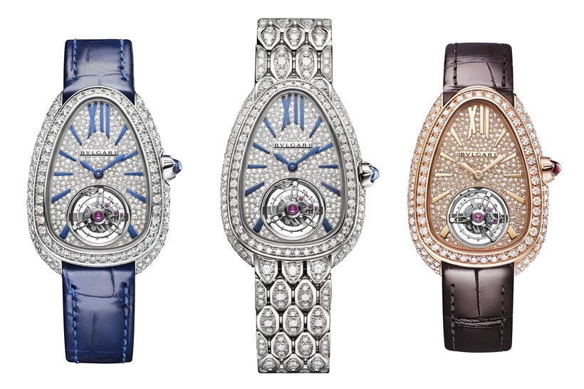 Ba phiên bản đồng hồ kim cương Bvlgari Serpenti Seduttori ra mắt tại LVMH Dubai 2020