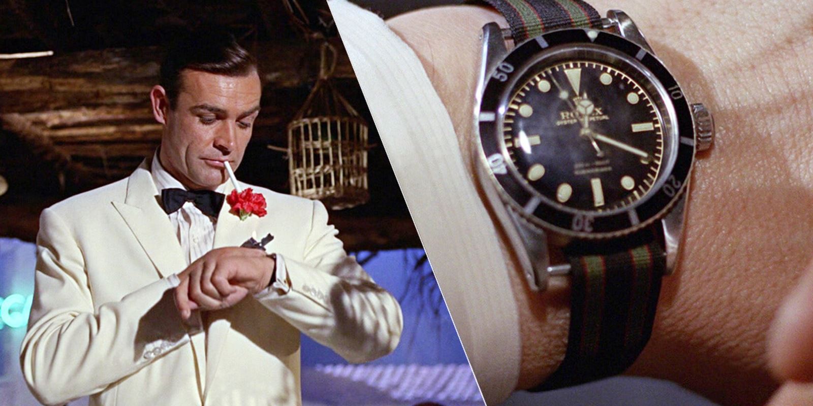  Đồng hồ Rolex Submariner & nhân vật James Bond 