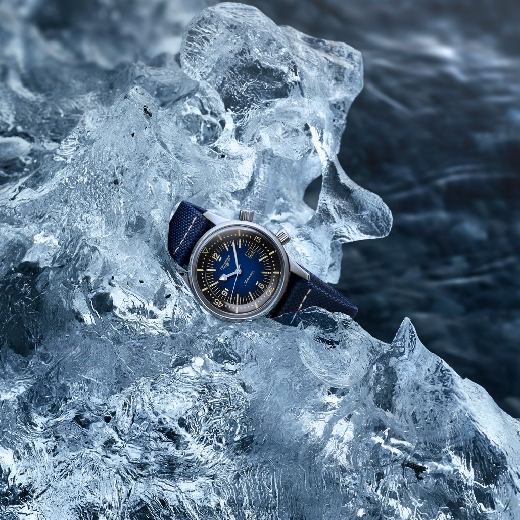 đồng hồ lặn longines legend diver màu xanh royal mẫu 2022