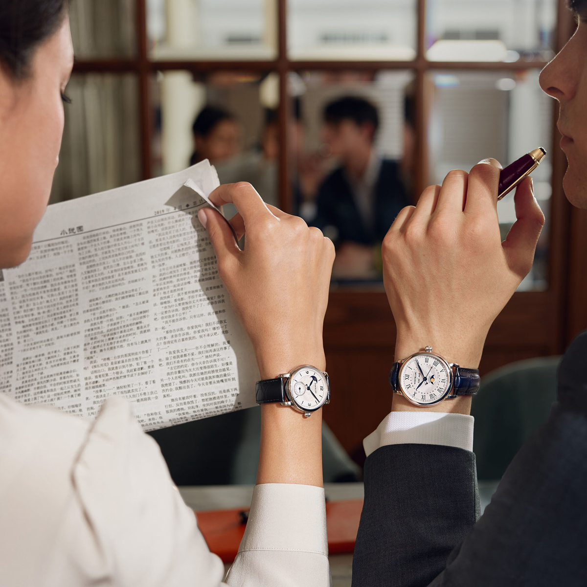 đồng hồ montblanc moonphase