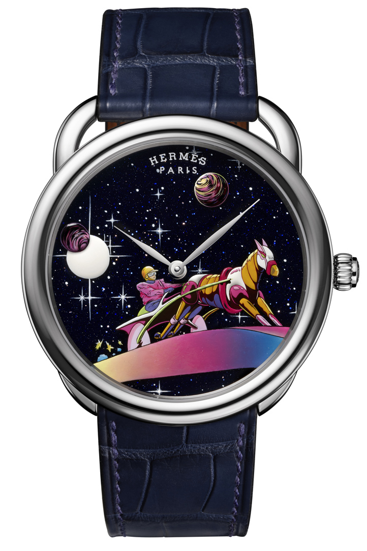 đồng hồ unisex hermes arceau space derfy 41mm