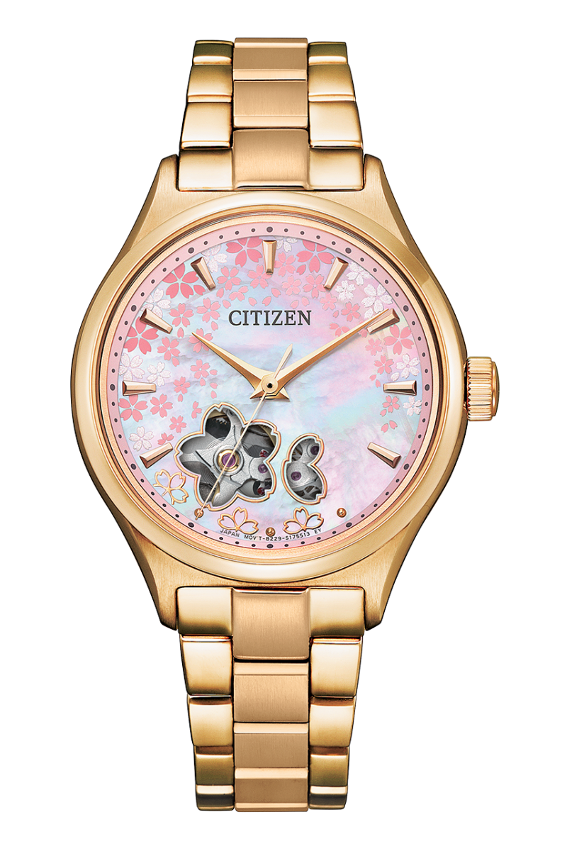 đồng hồ citizen lộ cơ PC1019-66Y
