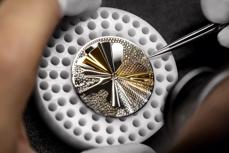 đồng hồ nữ kim cương Dior Grand Soir Plissé Précieux 