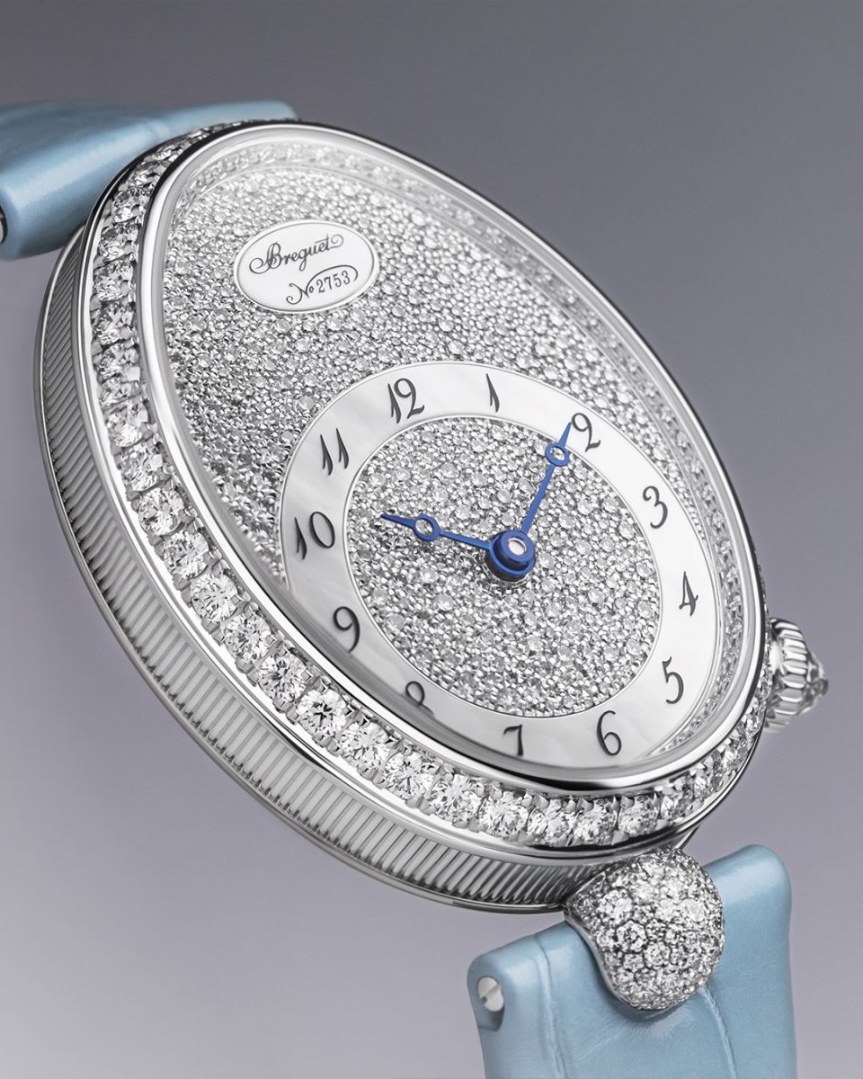 đồng hồ nữ kim cương breguet reine de naples 8938BB/8D/964 DD0D