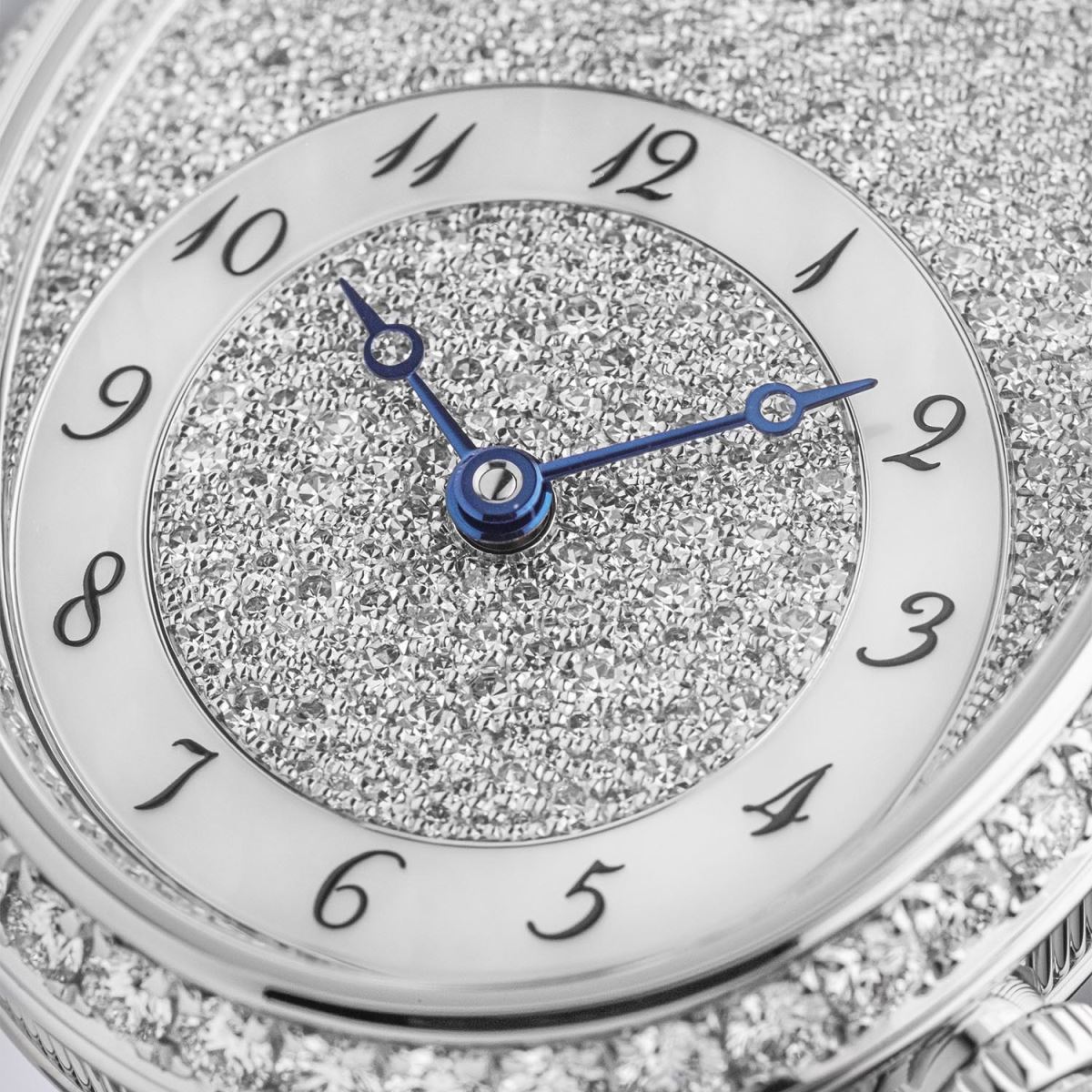 mặt số đồng hồ Breguet nữ đính kim cương cao cấp 