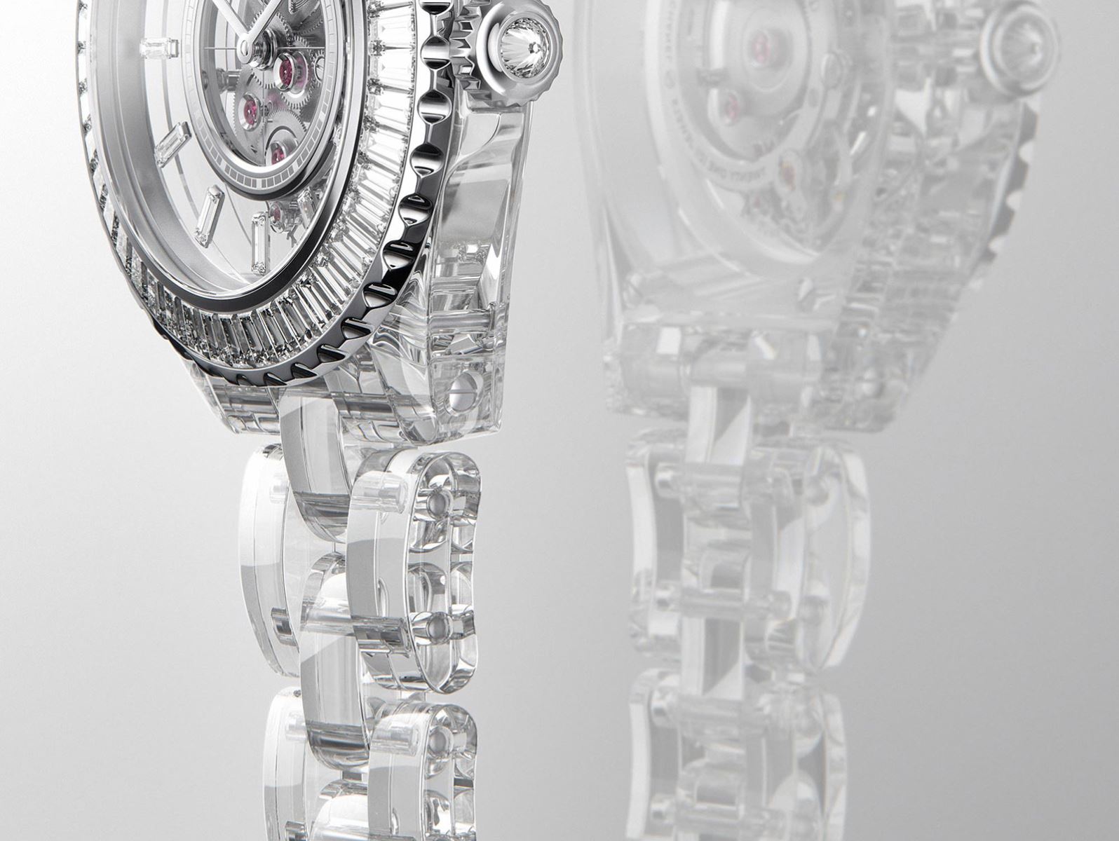 đồng hồ sapphire và kim cương Chanel J12 X-Ray 