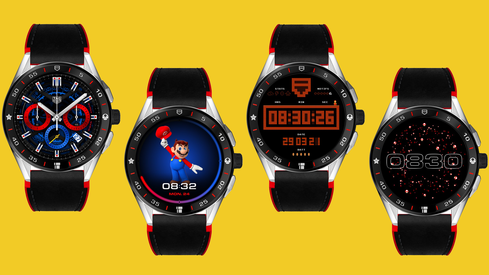 đồng hồ smartwatch tag heuer super marino 