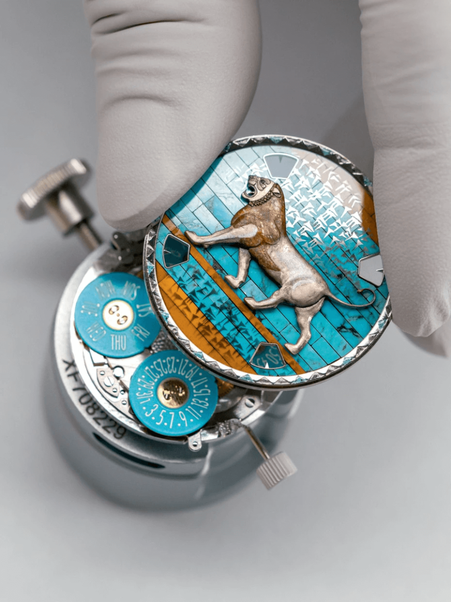 đồng hồ Métiers d'Art Tribute to great civilisations - Lion de Darius, 42 mm