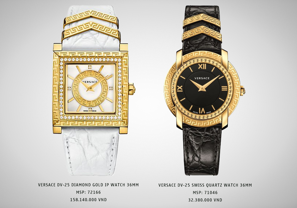 bộ sưu tập đồng hồ versace dv 25 - 3