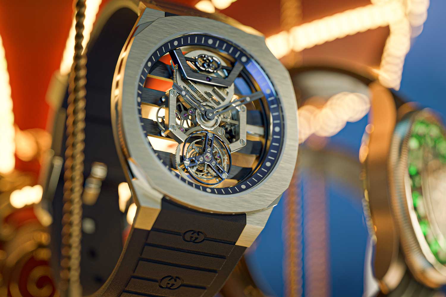 gucci kỷ niệm 50 cống hiến cho nền công nghệ đồng hồ cùng bộ sưu tập gucci wonderland
