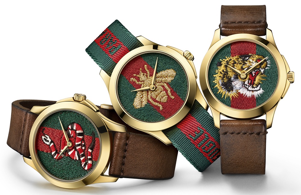 history of gucci watches 