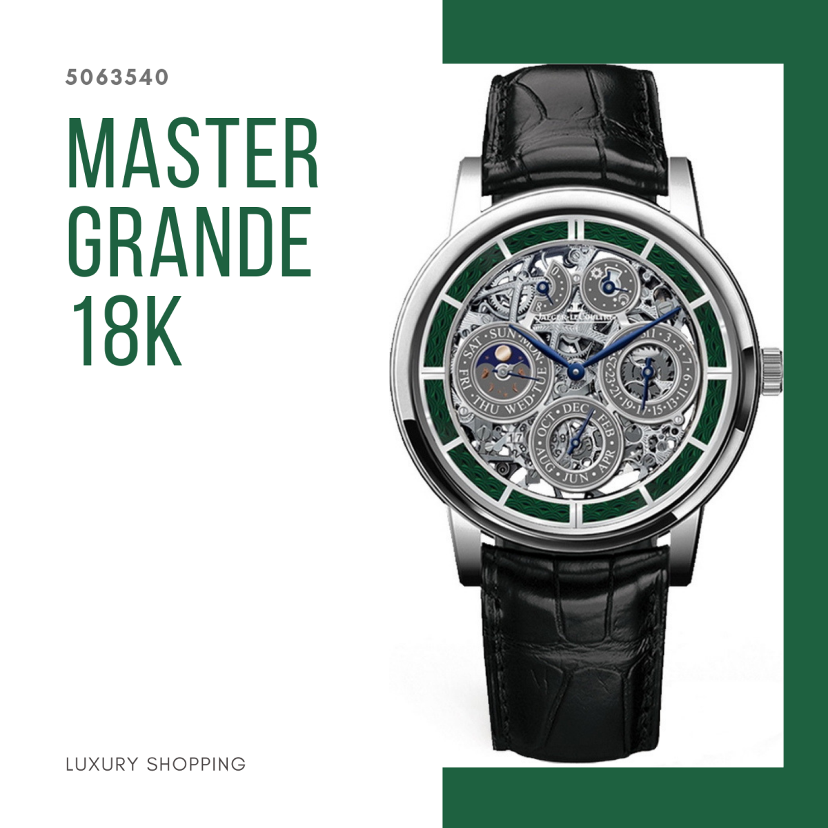 Đồng hồ nam Jaeger-LeCoultre 5063540 Master Brande 18K