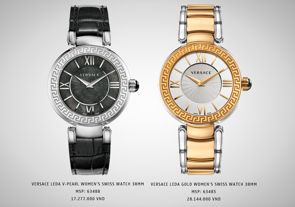 bộ sưu tập đồng hồ Versace Leda 2
