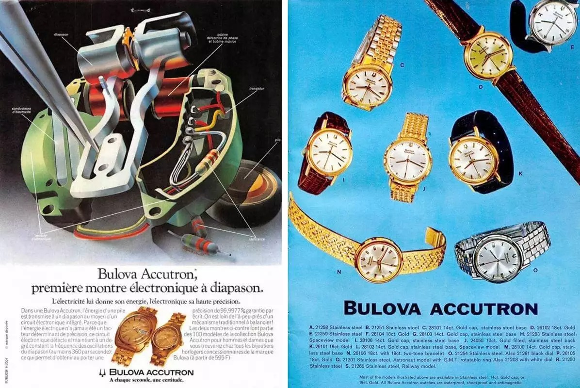 lịch sử đồng hồ bulova accutron năm 1960