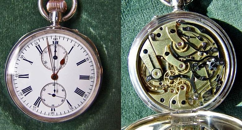 đồng hồ longines Đồng hồ chronograph split-second sử dụng bộ máy Calibre 19.73