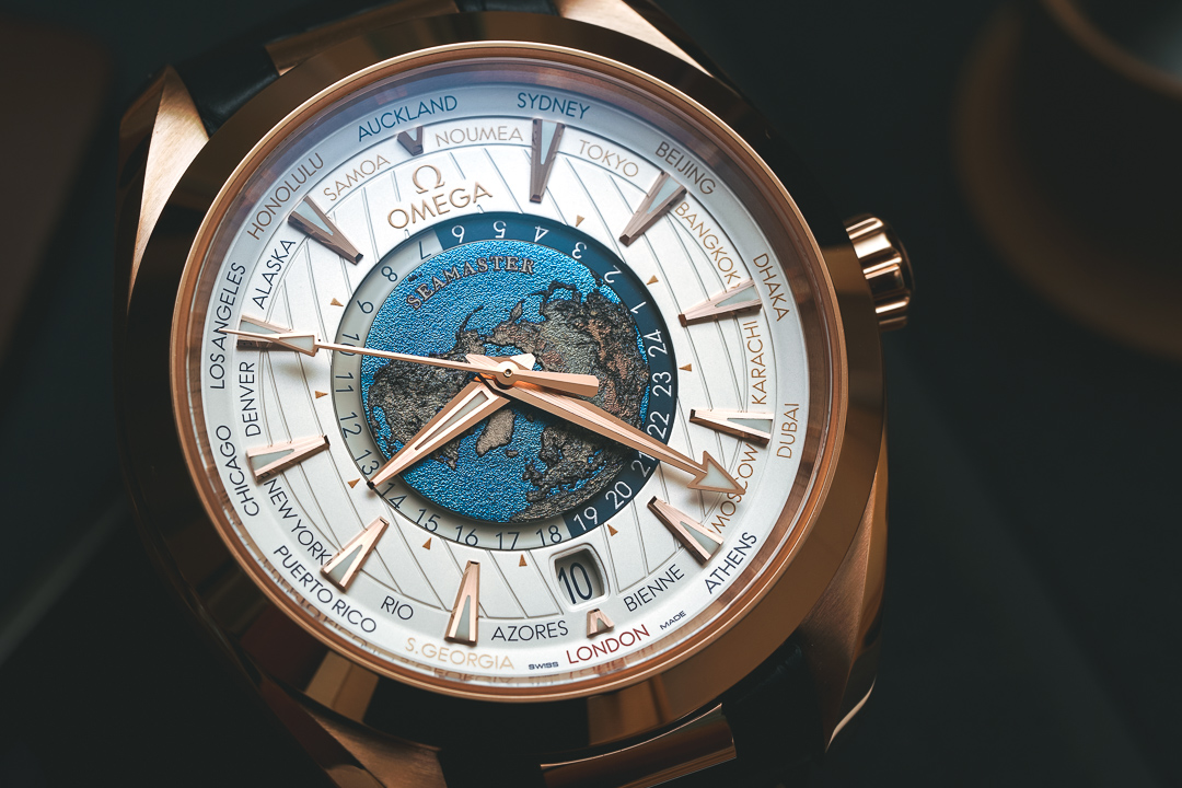 OMEGA Seamaster Aqua Terra 150M Co-Axial Master Chronometer Worldtimer