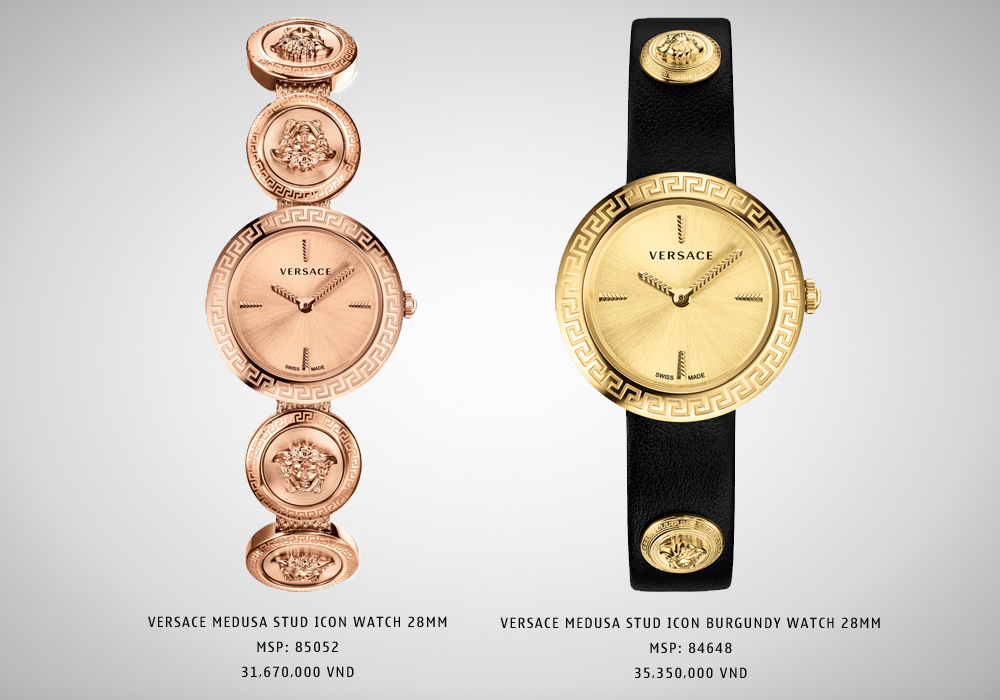 bộ sưu tập đồng hồ Versace Medusa